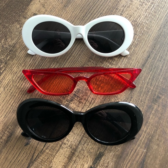 3 pairs of sunglasses - Picture 1 of 4